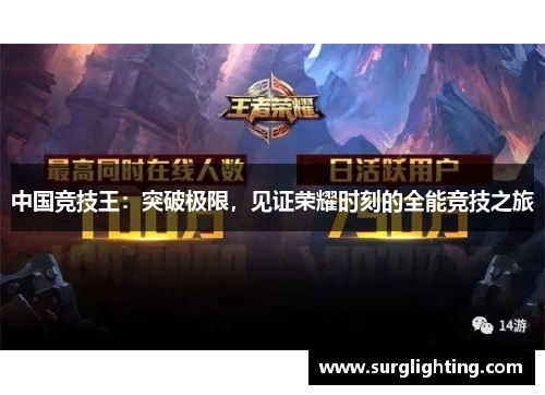 中国竞技王：突破极限，见证荣耀时刻的全能竞技之旅